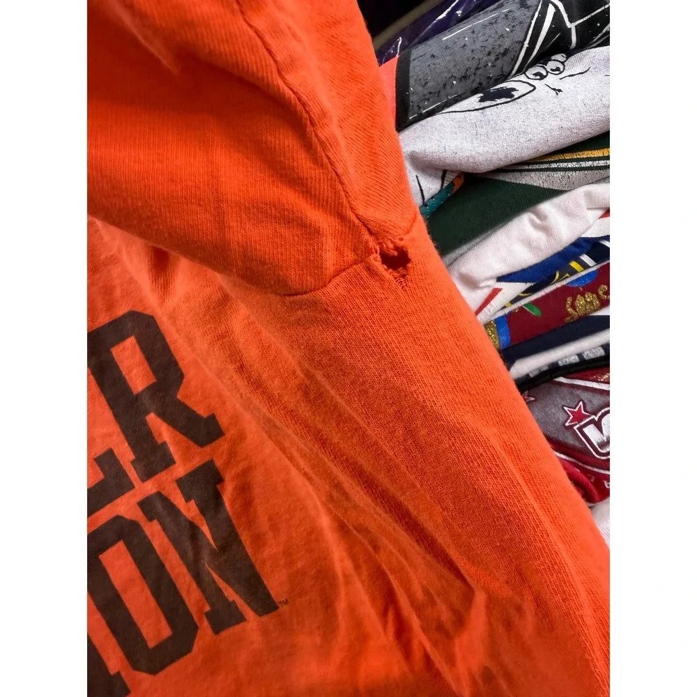 Nike Team Oregon State Beavers T-Shirt Orange Beaver Nation Mens Medium Vintage